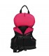 Chaleco Salvavidas Neopreno Infantil Rosa/Negro