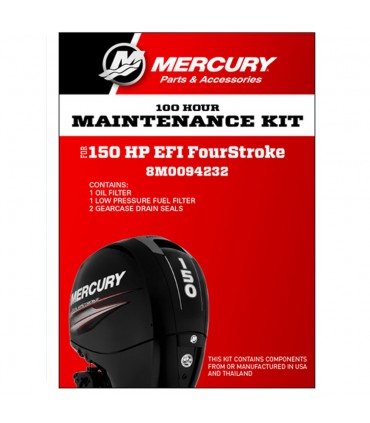 Kit de mantenimiento 100 Hour 150 EFI FourStroke