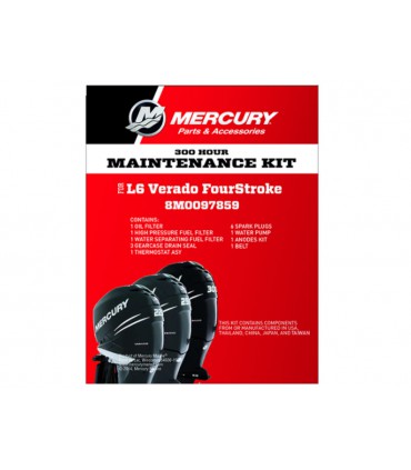 Kit de mantenimiento L6 Verado FourStroke (300 Hrs)