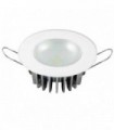 Lumitec Mirage Flush Mount Down Light - Acabado de vidrio de 3 colores