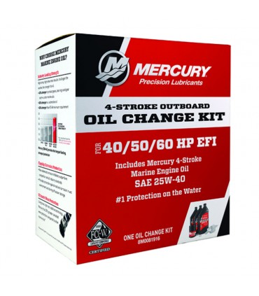 Kit Cambio de Aceite Mercury-Mercruiser 8M0081916